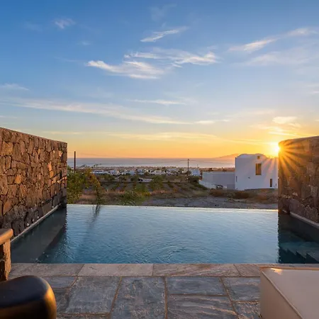 Willa Koniko Santorini Private Pool Vóthon