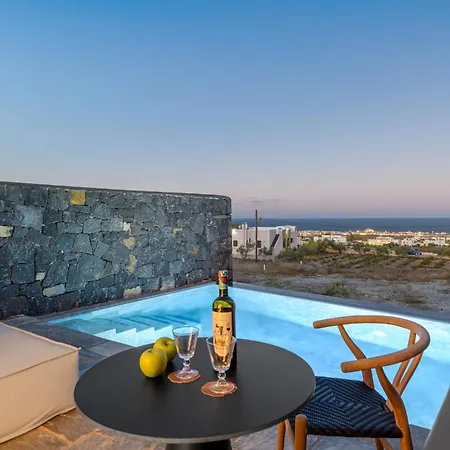Koniko Santorini Private Pool Willa Vóthon