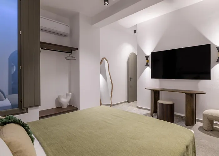 Vila Koniko Santorini Private Pool Vóthon