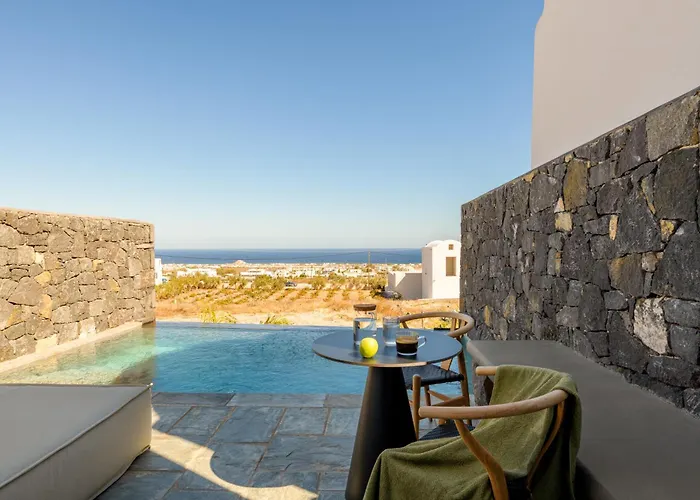 Koniko Santorini Private Pool Vila Vóthon